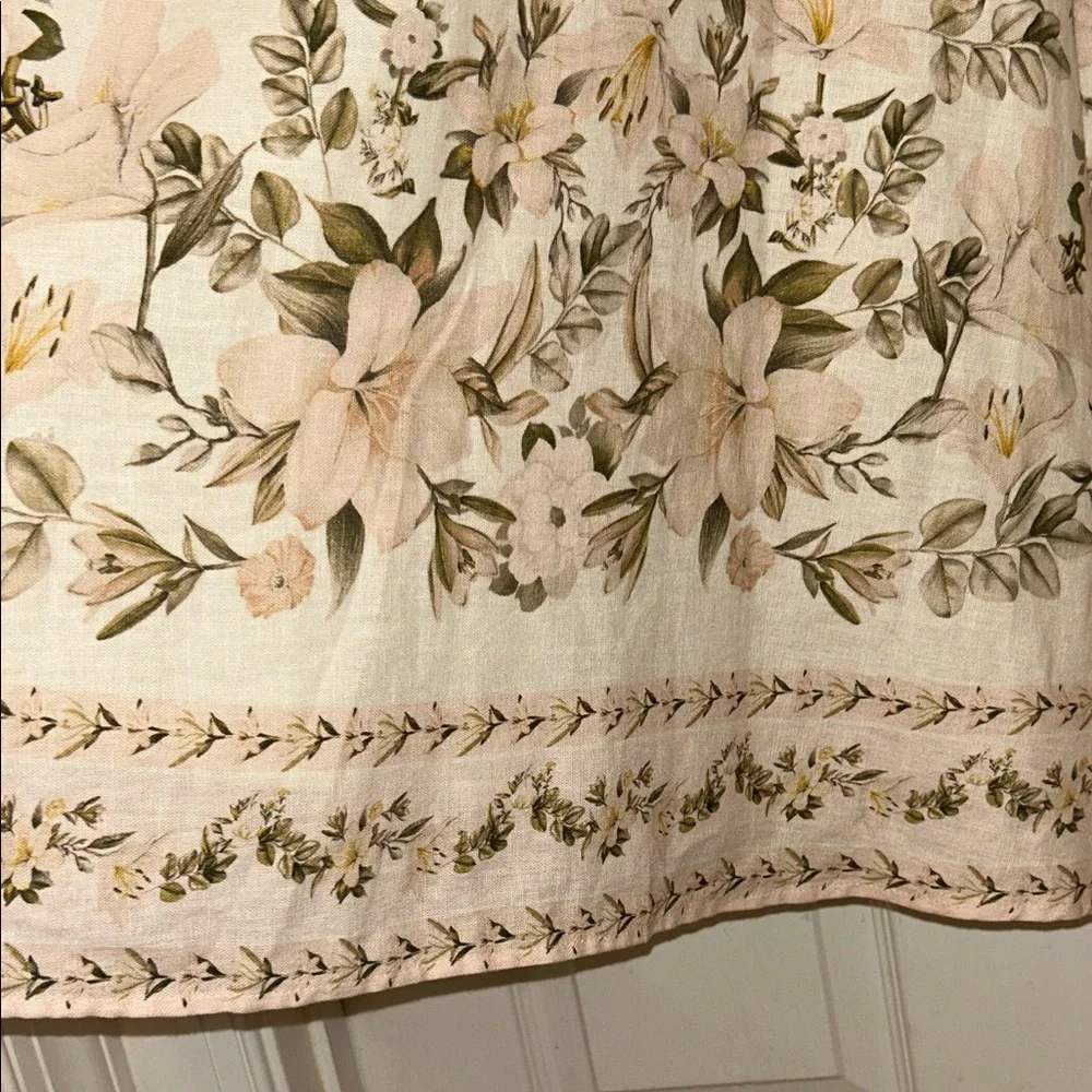 NWOT Calypso St Barth Gorgeous Linen Blend Balloon Sleeve Dress - Picture 14 of 16